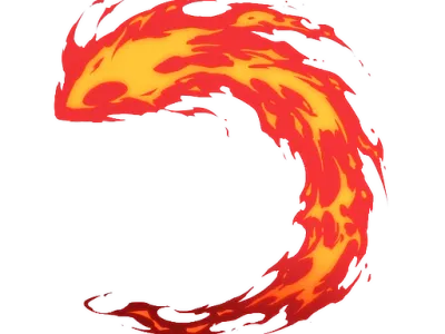 Sticker | Scorch Loop (Reverse)