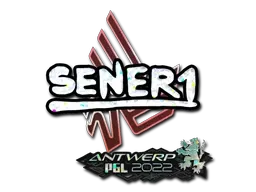 Sticker | SENER1 (Glitter) | Antwerp 2022