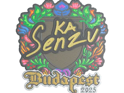Sticker | Senzu (Embroidered) | Budapest 2025