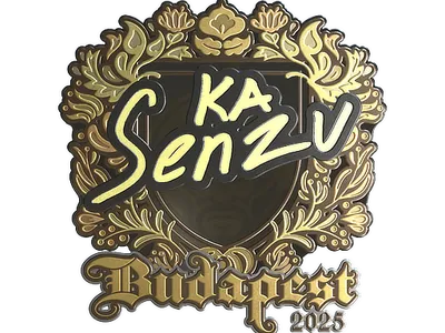 Sticker | Senzu (Gold) | Budapest 2025
