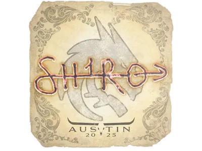 Sticker | sh1ro | Austin 2025