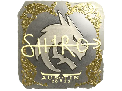 Sticker | sh1ro (Gold) | Austin 2025