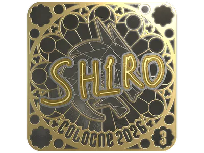 Sticker | sh1ro (Gold, Ranked) | Cologne 2026