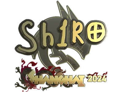 Sticker | sh1ro (Gold) | Shanghai 2024