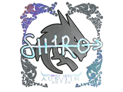 Sticker | sh1ro (Holo) | Austin 2025