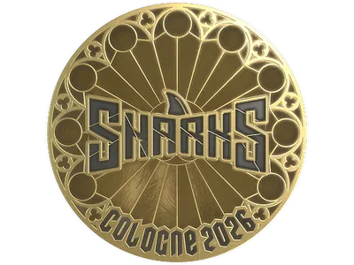 Sticker | Sharks Esports (Gold) | Cologne 2026