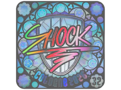 Sticker | SHOCK (Holo, Ranked) | Cologne 2026