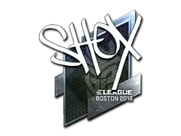 Sticker | shox (Foil) | Boston 2018