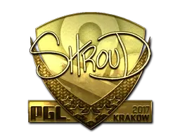 Sticker | shroud (Gold) | Krakow 2017