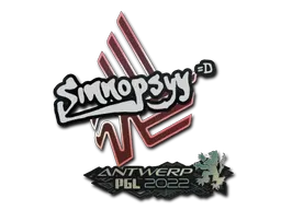 Sticker | sinnopsyy | Antwerp 2022