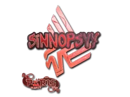 Sticker | sinnopsyy (Holo) | Paris 2023