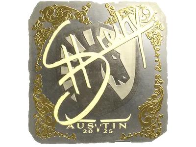 Sticker | siuhy (Gold) | Austin 2025