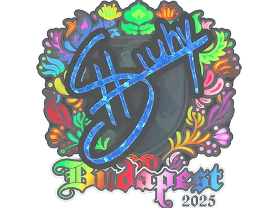 Sticker | siuhy (Holo) | Budapest 2025