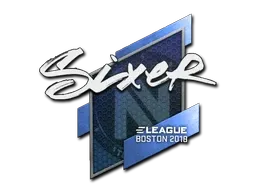 Sticker | SIXER | Boston 2018