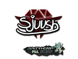 Sticker | sjuush (Glitter) | Antwerp 2022