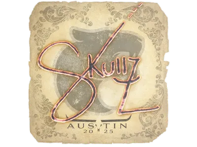 Sticker | skullz | Austin 2025