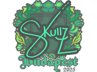 Sticker | skullz | Budapest 2025