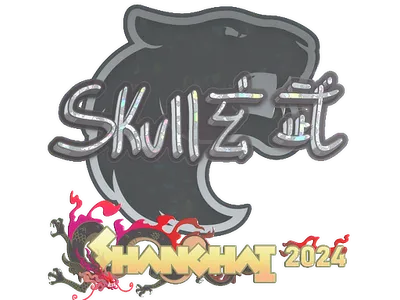 Sticker | skullz (Glitter) | Shanghai 2024