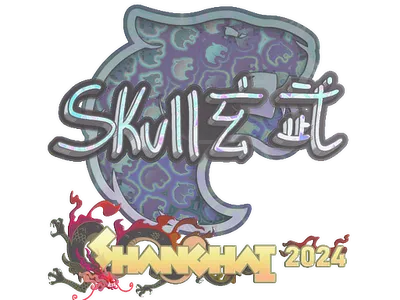 Sticker | skullz (Holo) | Shanghai 2024