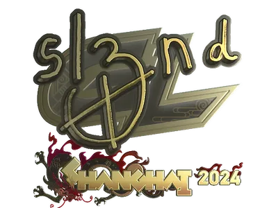 Sticker | sl3nd (Gold) | Shanghai 2024