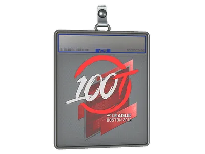 Sticker Slab | 100 Thieves | Boston 2018