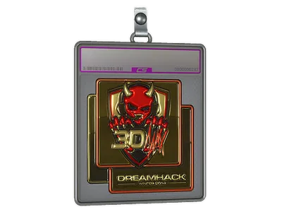 Sticker Slab | 3DMAX (Gold) | DreamHack 2014