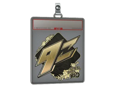 Sticker Slab | 9z Team (Gold) | Rio 2022