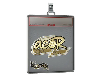 Sticker Slab | acoR (Gold) | Paris 2023