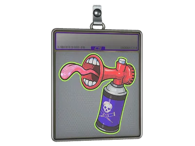 Sticker Slab | Airhorn (Glitter)