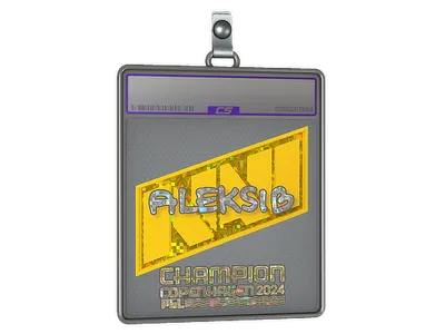 Sticker Slab | Aleksib (Glitter, Champion) | Copenhagen 2024