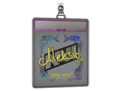 Sticker Slab | Aleksib (Holo) | Austin 2025