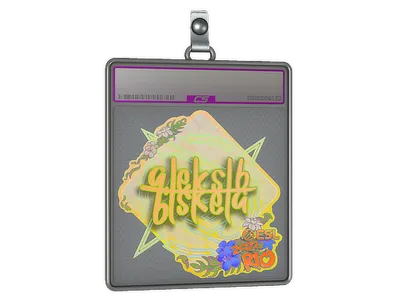 Sticker Slab | Aleksib (Holo) | Rio 2022