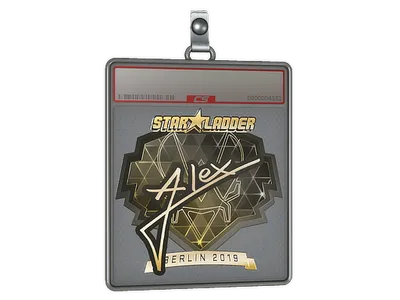 Sticker Slab | ALEX (Gold) | Berlin 2019