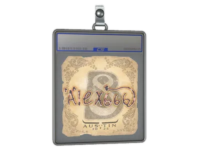 Sticker Slab | alex666 | Austin 2025