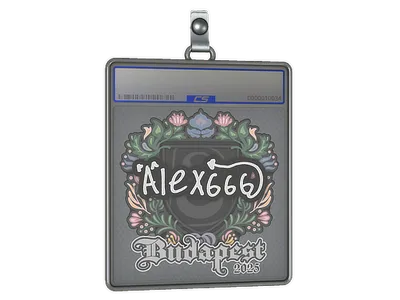 Sticker Slab | alex666 | Budapest 2025