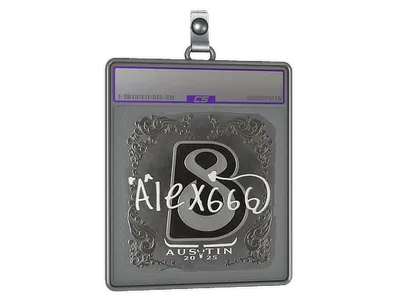 Sticker Slab | alex666 (Foil) | Austin 2025