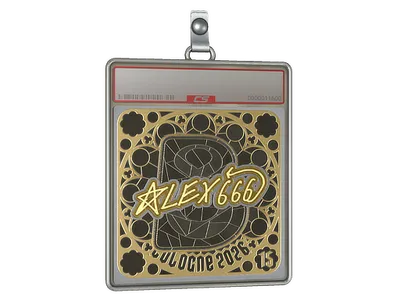 Sticker Slab | alex666 (Gold, Ranked) | Cologne 2026