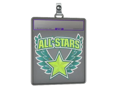 Sticker Slab | All-Stars Orange (Holo)