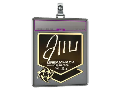 Sticker Slab | allu (Gold) | Cluj-Napoca 2015