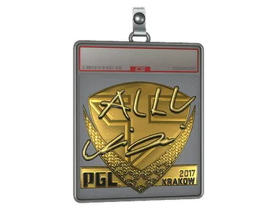 Sticker Slab | allu (Gold) | Krakow 2017