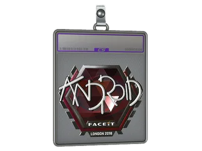 Sticker Slab | ANDROID (Foil) | London 2018