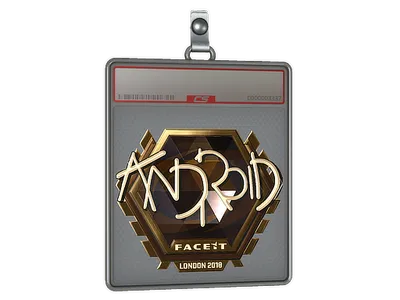 Sticker Slab | ANDROID (Gold) | London 2018