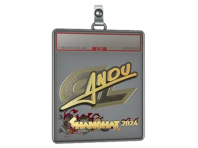 Sticker Slab | aNdu (Gold) | Shanghai 2024