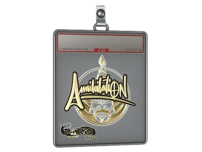 Sticker Slab | ANNIHILATION (Gold) | Paris 2023