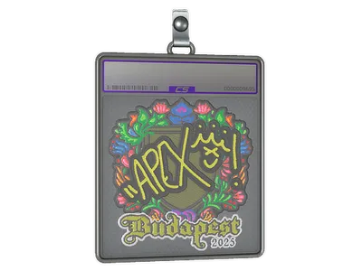 Sticker Slab | apEX (Embroidered) | Budapest 2025