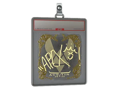 Sticker Slab | apEX (Gold) | Austin 2025