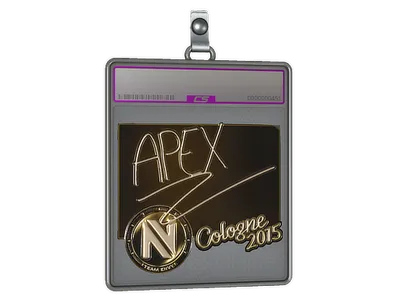 Sticker Slab | apEX (Gold) | Cologne 2015