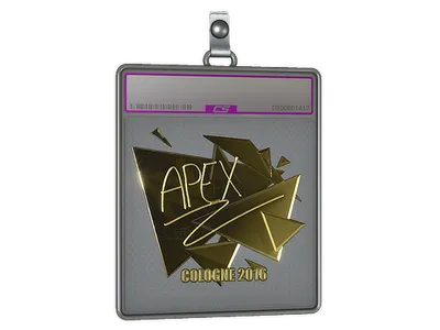 Sticker Slab | apEX (Gold) | Cologne 2016