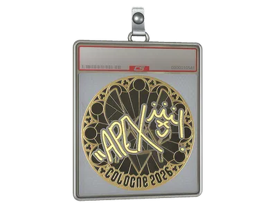 Sticker Slab | apEX (Gold) | Cologne 2026
