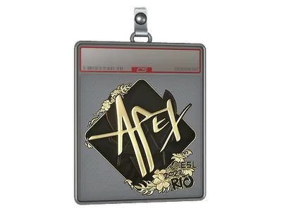 Sticker Slab | apEX (Gold) | Rio 2022